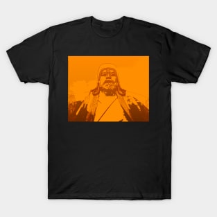 Vaporwave Genghis Khan 4225 Ulaanbaatar T-Shirt